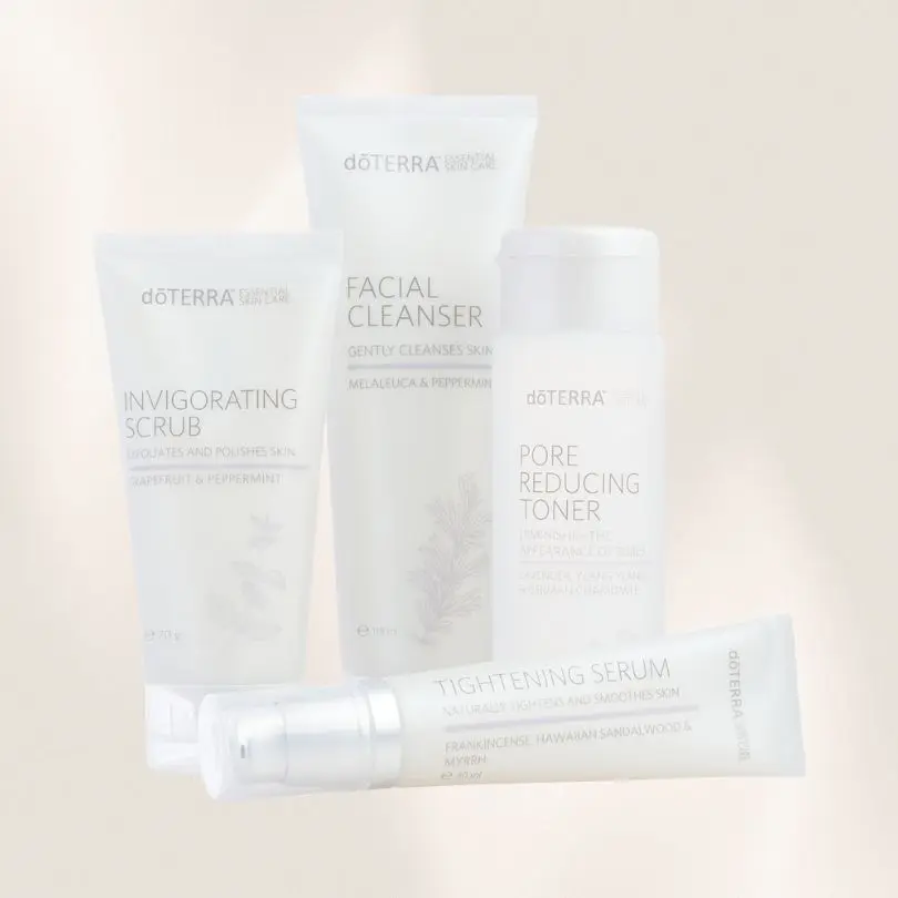 Gamme Essentials de dōTERRA contre les taches pigmentaires au CLME